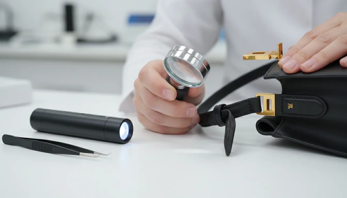 Authenticating designer handbags purchased on Amazon