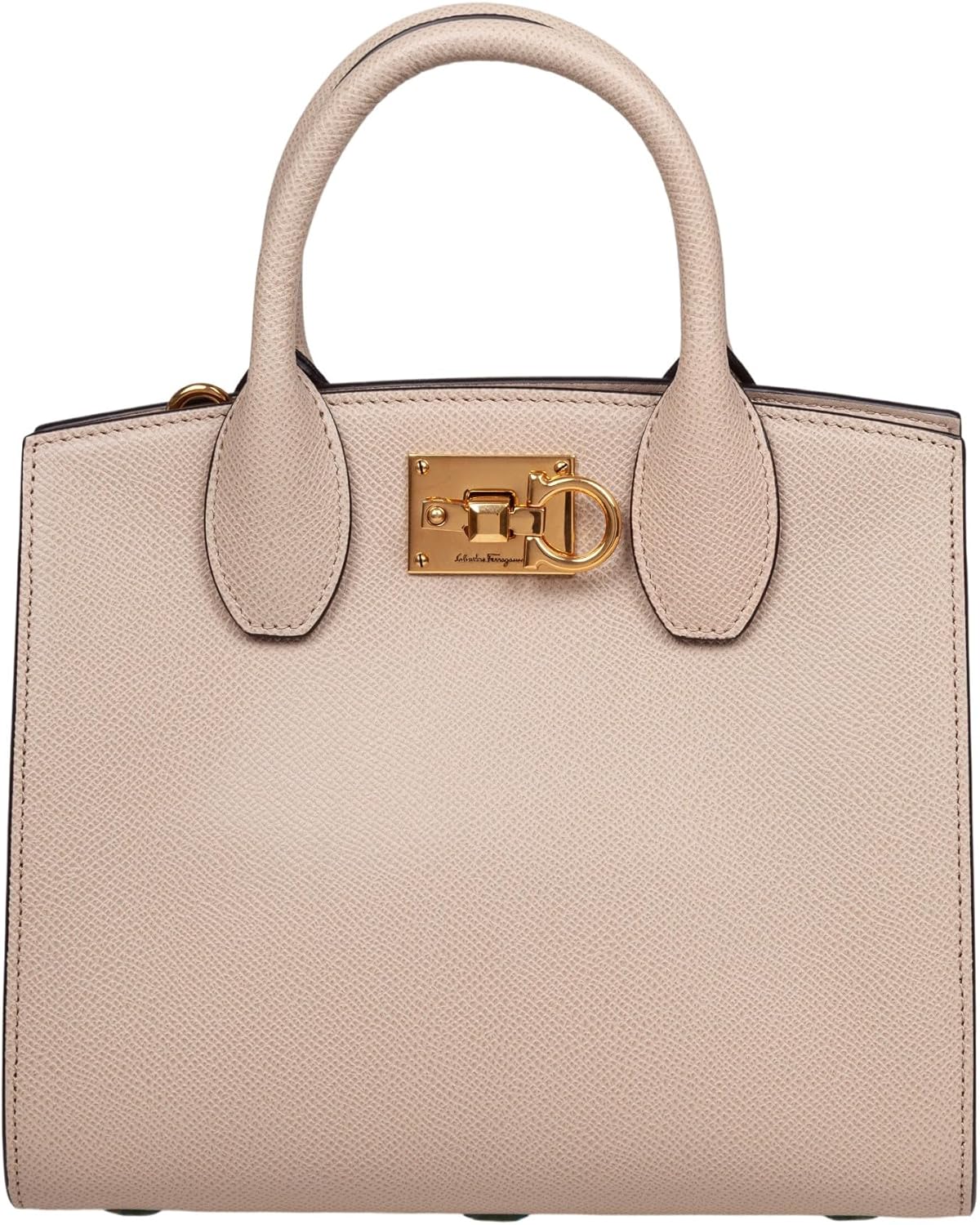 Salvatore Ferragamo Studio Box Top-Handle Bag