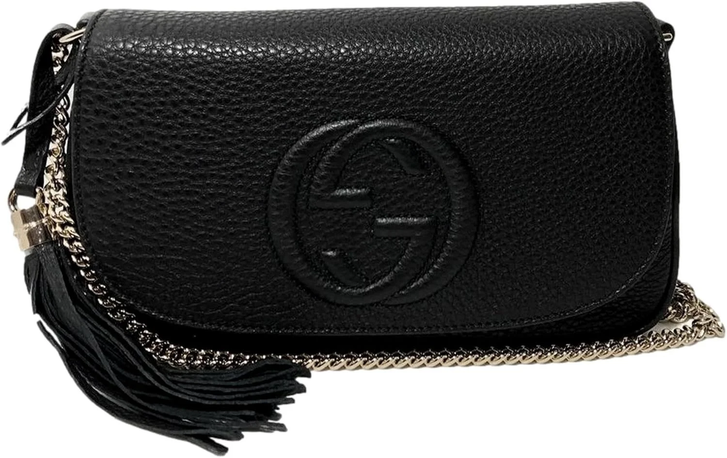 Gucci Soho Leather Flap Shoulder Bag