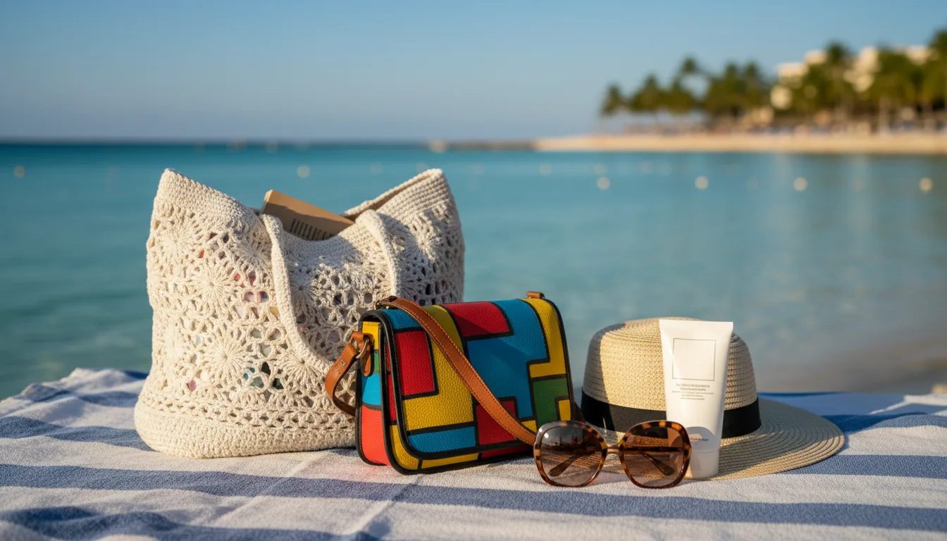 Luxury handbags for summer and vacation
