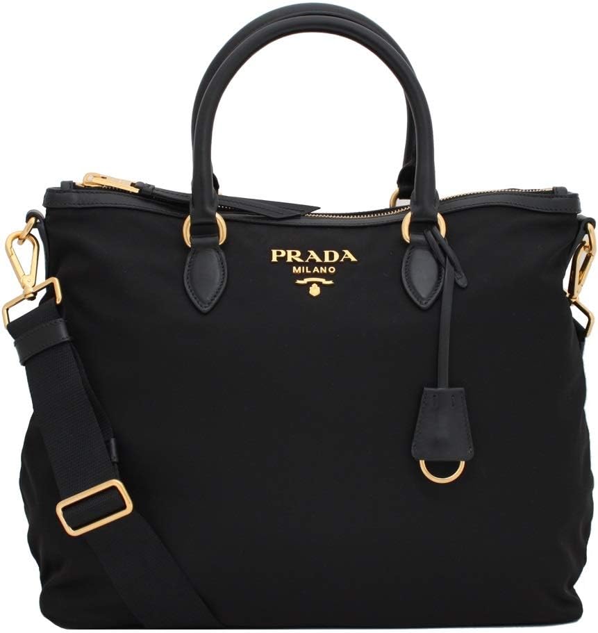 Prada Tessuto Nylon Two-Way Tote Crossbody