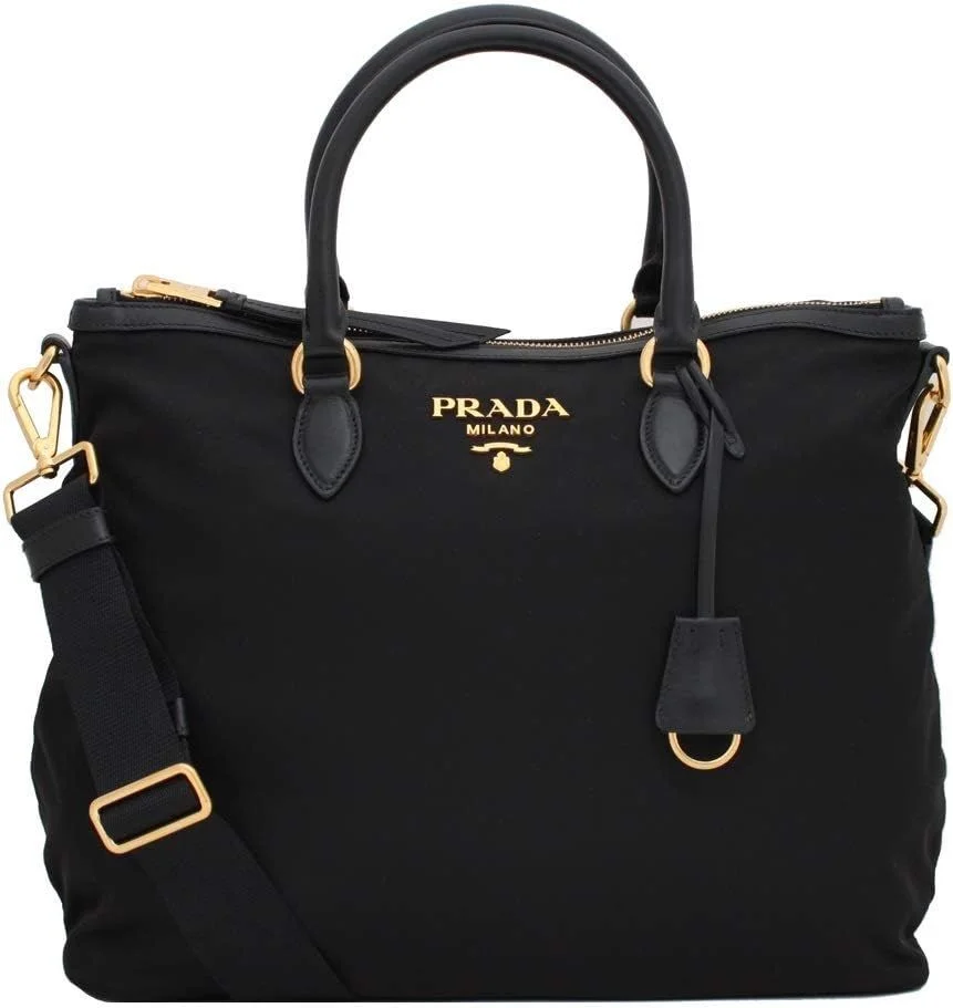 Prada Tessuto Nylon Two-Way Tote Crossbody