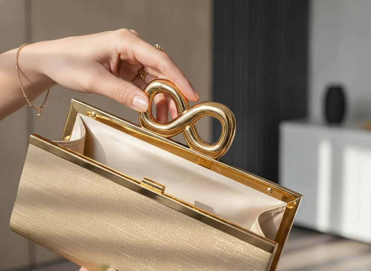 The Best Gold Evening Clutch Is Not the Shiniest One in the Photo