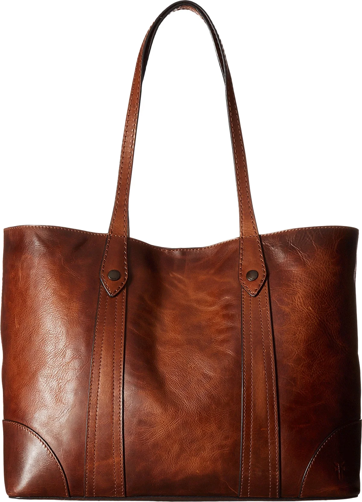 Frye womens Melissa Shopper Shoulder Handbag, Cognac, One Size US