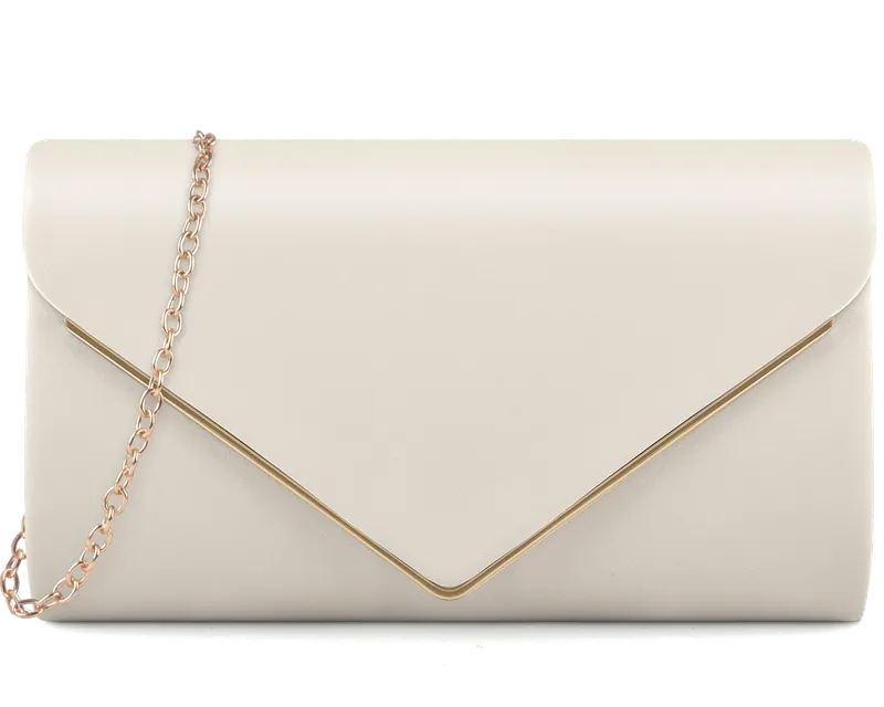A budget classic-envelope clutch for when you genuinely need to pack light
